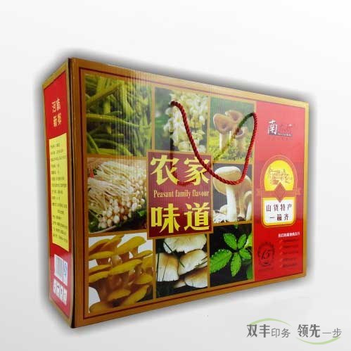 瓦楞精品土特產(chǎn)箱印刷